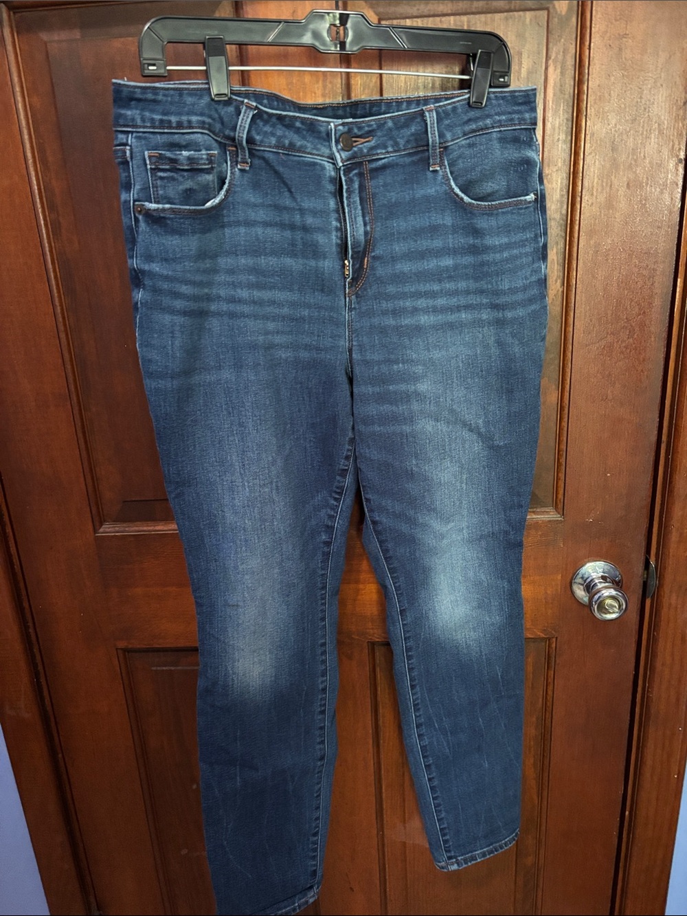 Old Navy Women's Dark Wash Indigo Skinny Jeans